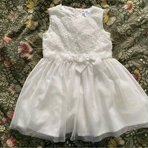 Carter's White Lace Dress